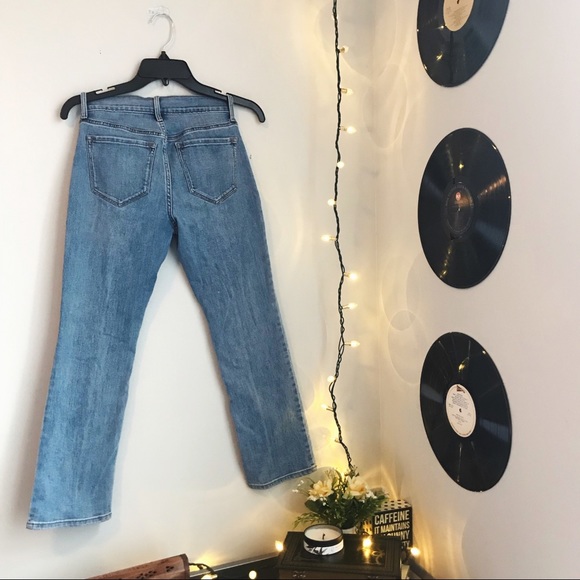 Fitted, high-water Flare Jean - Picture 2 of 4